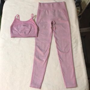 Gymshark Leggings And Sports Bra Set